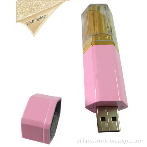 Luxury lighters usb rechargeable electric lighters